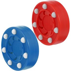 2Pcs Roller Hockey Practice Pucks Durable Ice Hockey Accessories for Training Competition for Skating Practice in Saudi Arabia