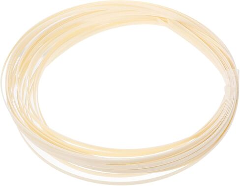 Generic 10pcs White Abs Guitar Binding Strips Edge Protectors for Acoustic Guitar Body Decor Scratch Resistant Stylish Trim in Saudi Arabia