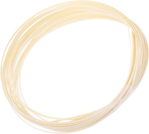 10pcs Abs Guitar Binding Strips White Guitar Edge Protector for Acoustic Scratch-resistant Inlay Decor Easy Installation in Saudi Arabia