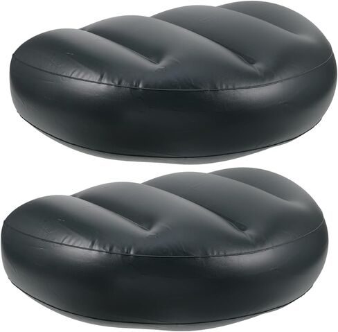 Milisten 2pcs PVC Fishing Seat Cushion for Kayak and Boat Waterproof Padded Fishing Pad Backrest Portable Chair for Outdoor Adventure in Saudi Arabia