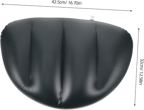 Milisten 2pcs PVC Fishing Seat Cushion for Kayak and Boat Waterproof Padded Fishing Pad Backrest Portable Chair for Outdoor Adventure in Saudi Arabia