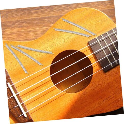 VANZACK 40Pcs Reliable Guitar Fret White Copper Electric Guitar Frets Durable Luthier Tools for Acoustic Electric Guitars Compact Resistant Design in Saudi Arabia