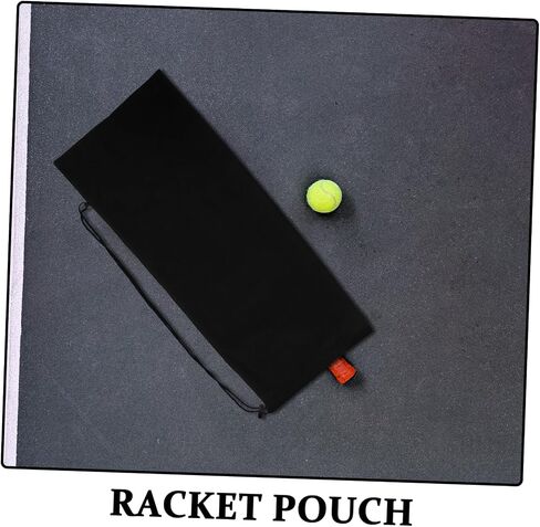 Toyvian Badminton Racket Cover Bag Single Shoulder Durable Pouch for Easy Carrying Spacious Design for Multiple Racquets for Outdoor and Indoor Sports in Saudi Arabia