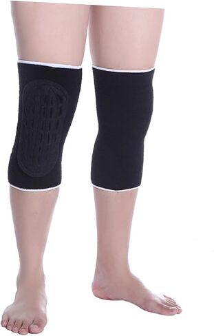 Elastic Protection Warm Knee Pads Compression for Sports Suitable for Ages Men Women Football Hiking in Saudi Arabia