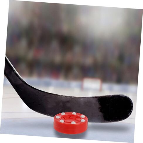 VANZACK قطعتان من كرات الهوكي الدوارة مجموعة كرات هوكي الشوارع البلاستيكية القوية للرياضات الخارجية تعمل على تحسين مهارات التعامل مع العصي والتمرير للألعاب in Kuwait