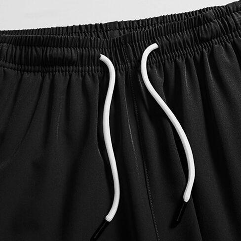 Running Shorts for Men Quick Dry Drawstring Stretch Lightweight Outdoor Hiking Sports Athletic Gym Short Pants in Saudi Arabia