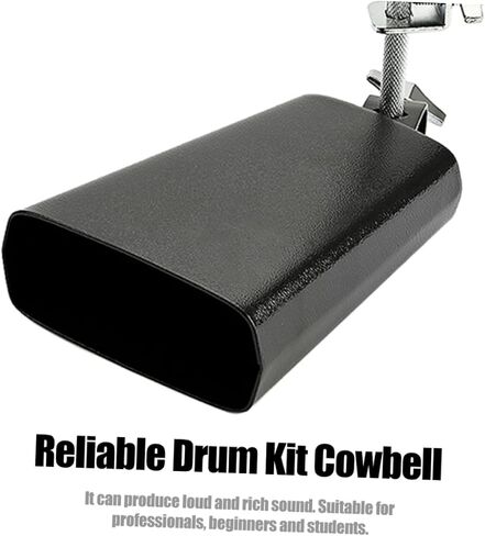 Yardwe Cowbell Drum Set ملحق المشبك WC51B Cowbell لآلة الإيقاع، قوي وخفيف الوزن مناسب لمجموعات الطبول والأداء الموسيقي in Saudi Arabia