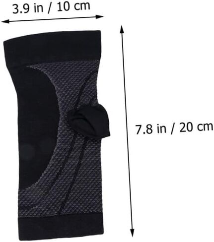 Vaguelly 2 Pairs Compression Foot Fascia Socks for Pain Relief Elastic Ankle Support Sleeves for Plantar Fasciitis Sports Recovery in Saudi Arabia