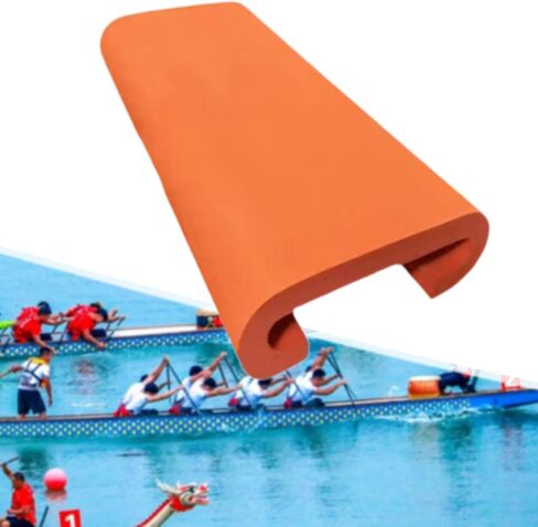 Dragon Boat Seat Cushion Dragon Boat Seat Pad,Shockproof,Non Slip,Flotation Cushion Protector for Water Rowing Machines Race, L in Saudi Arabia