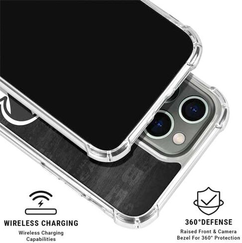 Skinit Clear Phone Case Compatible with iPhone 16 Pro Max - Officially Licensed NFL Cincinnati Bengals Black & White Design in Saudi Arabia