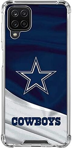 Skinit Clear Phone Case Compatible with Galaxy A12 - Officially Licensed NFL Dallas Cowboys Design in Saudi Arabia