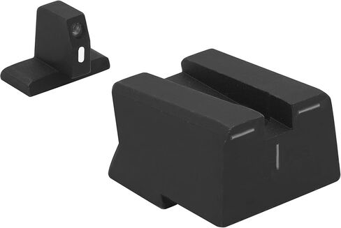 MEPRO Tru-Dot R4E tritium Night Sights with Five Sight Alignment Elements Compatible with Glock Glow on Sight self Illuminated Meprolight Fixed Metal Sight in Kuwait