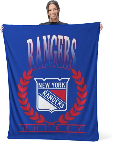 بطانية Northwest NHL Boston Bruins Silk Touch Throw - مرخصة رسميًا من NHL، صوف فائق النعومة - يوم لعب مريح أساسي للمعجبين، هدية للجنسين، 46 بوصة × 60 بوصة in Saudi Arabia