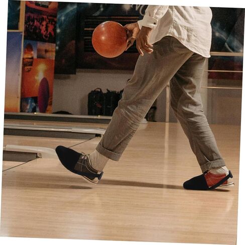 Bowling Shoe Cover for Unisex 1 Pair Wear-Resistant Slider Non-Slip Design Universal and Adults for Bowling Alleys and Indoor Games in Saudi Arabia
