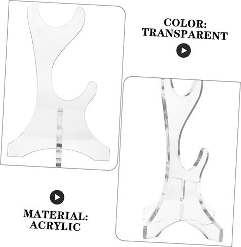 حامل عرض فلوت أكريليك مزدوج الطبقة، حامل سطح مكتب عمودي لمسجل السوبرانو، أدوات النفخ الخشبية الهندية، منظم موفر للمساحة مع توافق واسع وسهل in Kuwait
