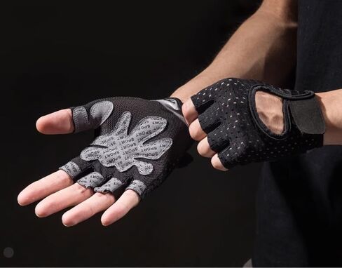 INOGIH Lightweight and Breathable Fingerless-Gym-Gloves for Women - Exercise-Crossfit-Training Gloves for Workout in Saudi Arabia