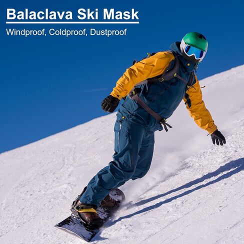 PATIKIL Ski Mask, Balaclava Face Mask Full Head Mask Cover Windproof for Women Men Outdoor Sports in Saudi Arabia
