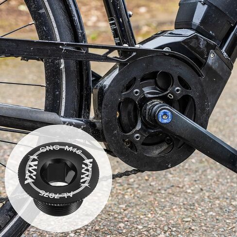 HARFINGTON Crank Cover Screw Set Aluminum Alloy Bicycle Crank Fixing Bolt Bike Crankset Arm Bolt Chainwheel Screws for Mountain Bike in Saudi Arabia