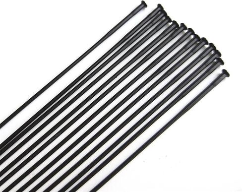 37Pcs Super Light Pillar PSR TB2015 Fit for Bicycle Spokes 14G Round Straight Pull Rays Stainless Steel Black Triple Butted Bike Parts in Saudi Arabia