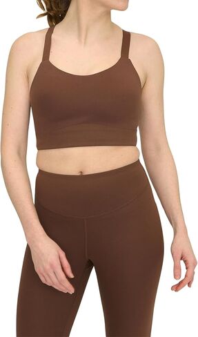 Organic Basics Womens Active Recycled Nylon Cross Back Sports Bra in Saudi Arabia