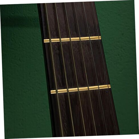BESTonZON 19Pcs Classical Guitar Fret Wire Durable Frets for Electric and Folk Guitars Standard Guitar Supplies for Replacement and Upgrade in Saudi Arabia