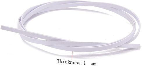 Generic White Celluloid Guitar Binding Strips for Acoustic Classical Guitars and Ukulele Purfling Edge Trim for Luthier Accessories in Saudi Arabia