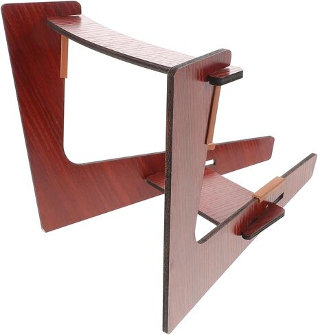 BESPORTBLE Solid Wood Frame Guitar Stand Holder for Acoustic Electric Bass Mandolin Violin Ukulele Floor Display Rack Deformation Resistant Multi Instrument Support with Stylish Minimalist in Saudi Arabia