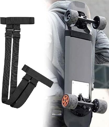 Skateboard Shoulders Carry Strap Adjustable Longboards Shoulder Carrier Backpack Belts for Easy Transportation in Saudi Arabia