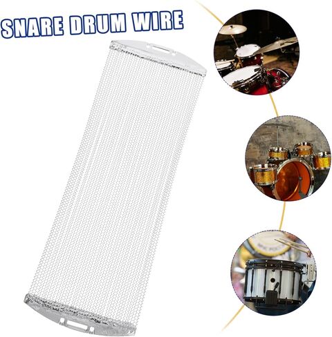 BESPORTBLE Snare Drum Wire String Replacement Durable Strand Snare Wire with End Plates for Enhanced Sound Quality and Longevity Snare Drum in Saudi Arabia