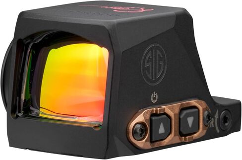 SIG SAUER Romeo-X جهاز رؤية منعكس مدمج ومثبت على مسدس | منظار MOTAC Micro Sight مصنوع من الألومنيوم المتين وخفيف الوزن ومقاوم للماء مع 15 إعدادًا للإضاءة in Saudi Arabia