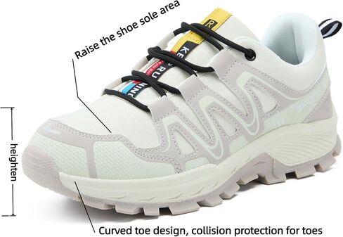 Women Hiking Shoes Casual Non-Slip Lightweight Comfortable Running Fashion Sneakers Walking Trekking Outdoor Shoes in Saudi Arabia