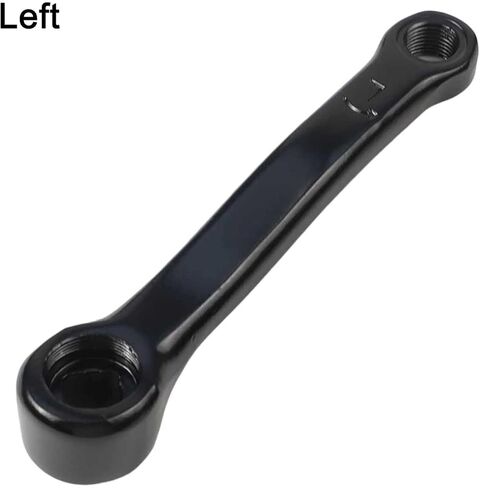 127mm Exercise Bike Crank Iron Square Hole Left or Right Replacement Pedal Arm for Indoor Cycling(left crank) in Saudi Arabia