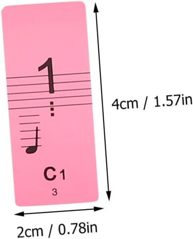 GALPADA 2pcs Piano Keyboard Decal Beginner Piano Sticker Electronic Organ Keyboard Sticker Supply in Saudi Arabia