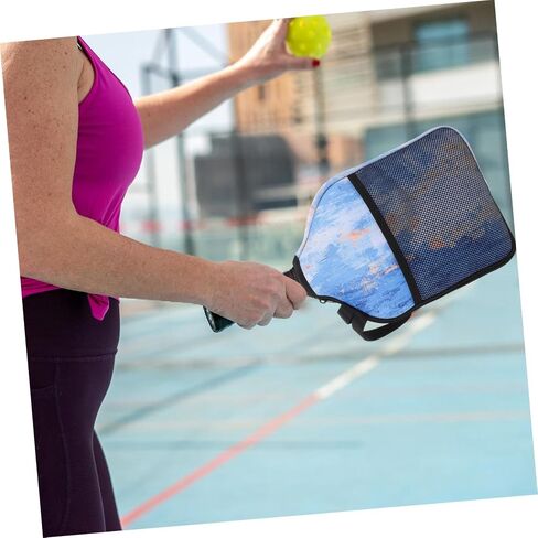 GANAZONO Portable Pickleball Paddle Protective Cover Waterproof Diving Fabric Racket Case Multi-Function Organizer for Outdoor Sports Travel-Friendly Design in Saudi Arabia