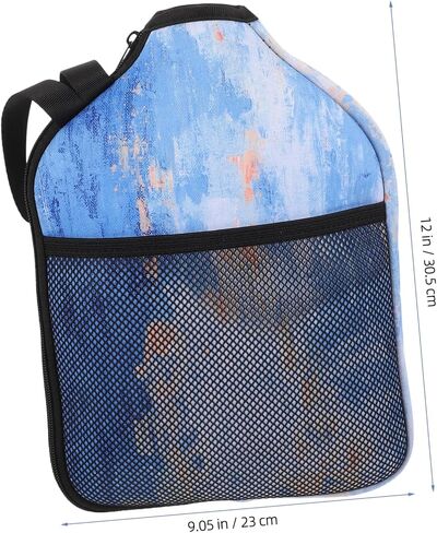 GANAZONO Portable Pickleball Paddle Protective Cover Waterproof Diving Fabric Racket Case Multi-Function Organizer for Outdoor Sports Travel-Friendly Design in Saudi Arabia
