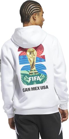 adidas mens Fifa World Cup 26™ Match Ball Graphic Hoodie in Saudi Arabia
