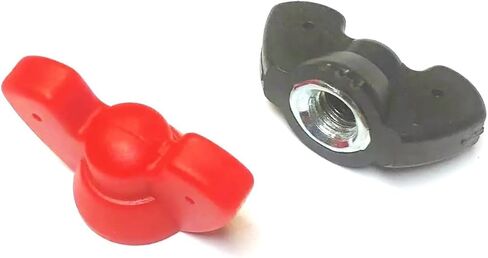 Generic 2993150 Power Center Wing Nuts صندوق بطارية يناسب Minn Kota يستبدل 2993150 أحمر وأسود in Saudi Arabia