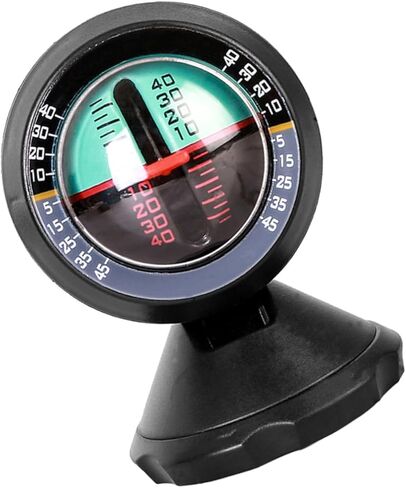 Car Vehicle Inclinometer Slope Level Indicator for Off Road Driving Boating and Outdoor Activities Lightweight Compact Balance Gauge in Kuwait