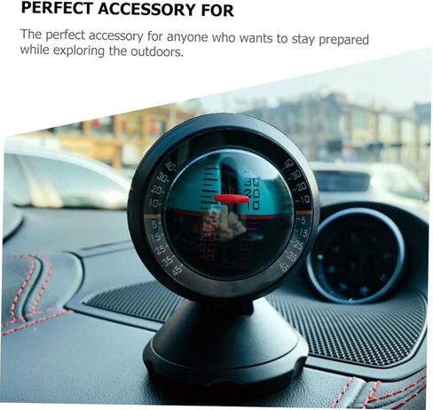 Car Vehicle Inclinometer Slope Level Indicator for Off Road Driving Boating and Outdoor Activities Lightweight Compact Balance Gauge in Kuwait