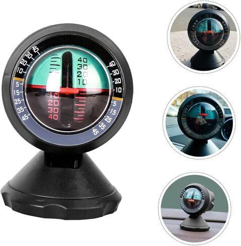Car Vehicle Inclinometer Slope Level Indicator for Off Road Driving Boating and Outdoor Activities Lightweight Compact Balance Gauge in Kuwait