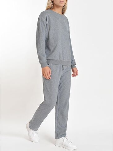 Women's Petite Sweatsuits Cotton Jogging Suits 2 Piece Set Sweatshirts and Sweatpants in Saudi Arabia