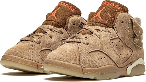 Jordan Toddler Air Jordan 6 Retro TD DH0692 200 Travis Scott - British Khaki - Size in Saudi Arabia