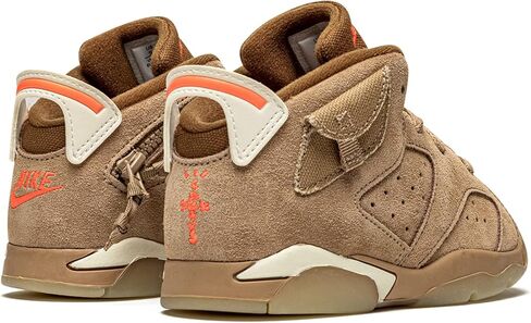 Jordan Toddler Air Jordan 6 Retro TD DH0692 200 Travis Scott - British Khaki - Size in Saudi Arabia