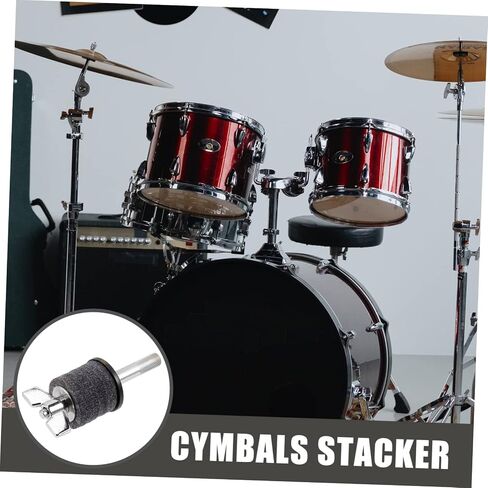 Durable Cymbal Stacker for Drum Accessories Construction Easy Mounting Cymbal Stands Space Saving Percussion Instrument Holder for Multiple Setup in Saudi Arabia