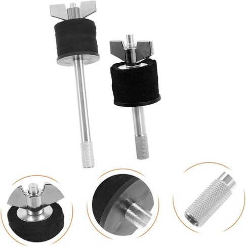 TEHAUX 2Pcs Cymbals Stacker Support for Drum Set Secure Installation Flexible Configuration Convenient Cymbals Mounting Tools Space Optimization for Professional Drummers in Saudi Arabia