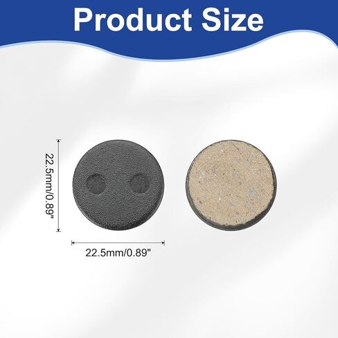 HARFINGTON طقمان من وسادات فرامل الدراجة مقاس 0.89 بوصة شبه معدنية لدراجات الطريق الجبلية BB7 M355 M446 M640، باللون الأسود in Saudi Arabia