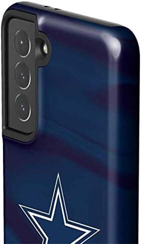 Skinit Pro Phone Case Compatible with Galaxy S21 5G - Officially Licensed NFL Dallas Cowboys Distressed Design in Saudi Arabia
