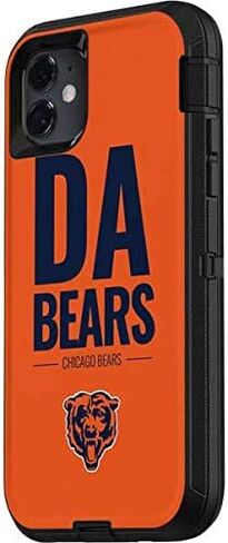 Skinit Decal Skin Compatible with OtterBox Defender iPhone 11 Case - Officially Licensed NFL Chicago Bears Team Motto Design in Saudi Arabia