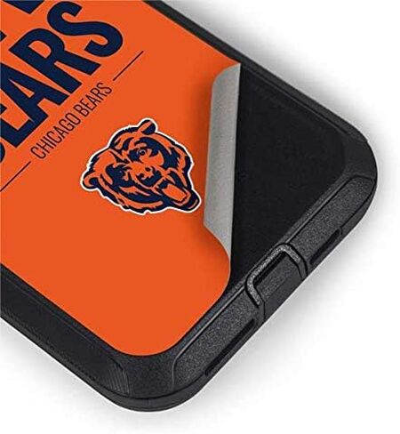 Skinit Decal Skin Compatible with OtterBox Defender iPhone 11 Case - Officially Licensed NFL Chicago Bears Team Motto Design in Saudi Arabia