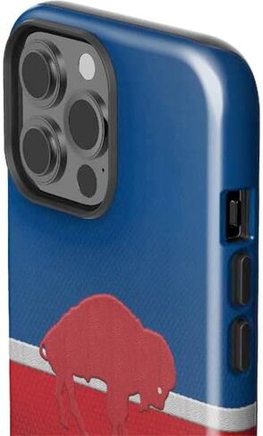 Skinit Impact Phone Case Compatible with iPhone 14 Pro Max - Officially Licensed NFL Buffalo Bills Breakaway Design in Saudi Arabia